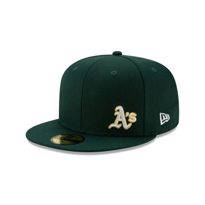 Oakland Athletics Gorra | New Era MLB Flawless 59fifty Fitted Cap Mexico - Verdes